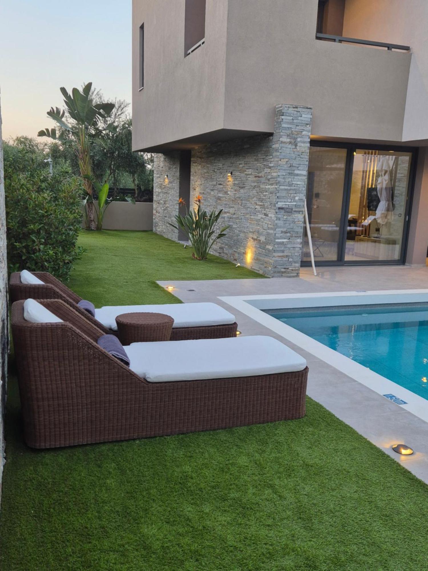 Aguacate Glafki With Heated Private Swimming Pool Villa Tsiliví Eksteriør bilde